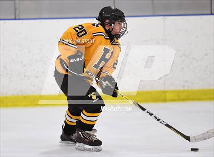 Thumbnail 2 in JV: Hand vs. Guilford (Milford Holiday Jamboree) photogallery.