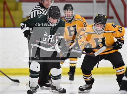 Thumbnail 2 in JV: Hand vs. Guilford (Milford Holiday Jamboree) photogallery.