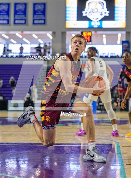 Thumbnail 2 in Oak Cliff Faith Family Academy vs. Central Catholic (City of Palms Classic) photogallery.