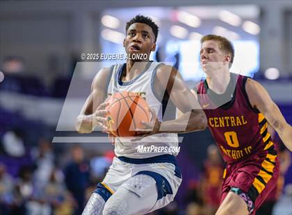 Thumbnail 1 in Oak Cliff Faith Family Academy vs. Central Catholic (City of Palms Classic) photogallery.