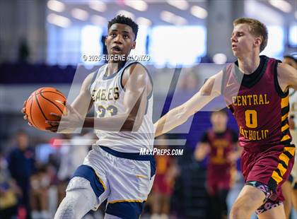 Thumbnail 1 in Oak Cliff Faith Family Academy vs. Central Catholic (City of Palms Classic) photogallery.