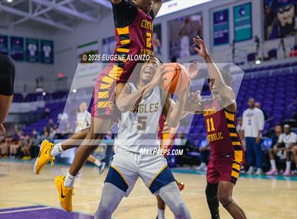 Thumbnail 2 in Oak Cliff Faith Family Academy vs. Central Catholic (City of Palms Classic) photogallery.