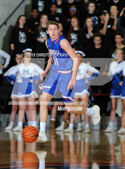 Thumbnail 2 in Marquette Catholic vs. Nashville (IHSA 2A Sectional Championship) photogallery.