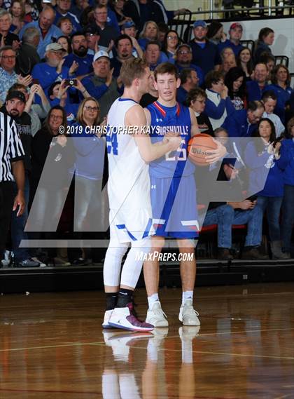 Thumbnail 3 in Marquette Catholic vs. Nashville (IHSA 2A Sectional Championship) photogallery.
