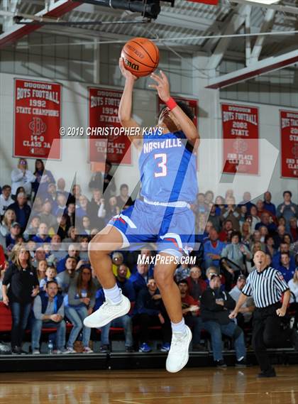 Thumbnail 1 in Marquette Catholic vs. Nashville (IHSA 2A Sectional Championship) photogallery.