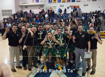 Thumbnail 2 in St. Anthony vs. Roselle Catholic (NJSIAA Non-Public B Final) photogallery.
