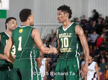 Thumbnail 2 in St. Anthony vs. Roselle Catholic (NJSIAA Non-Public B Final) photogallery.
