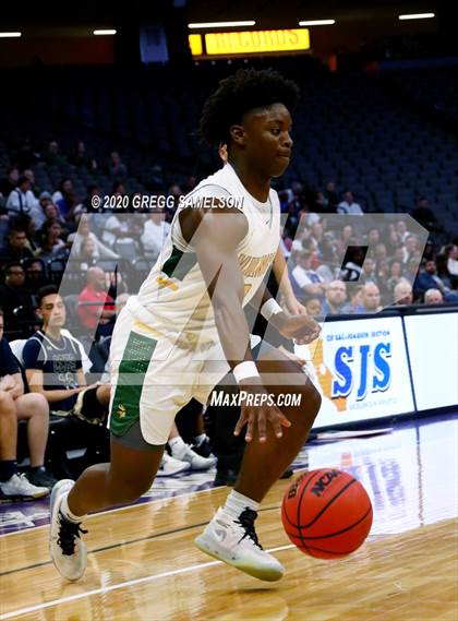 Thumbnail 2 in Vanden vs Central Catholic (CIF SJS D3 Final) photogallery.