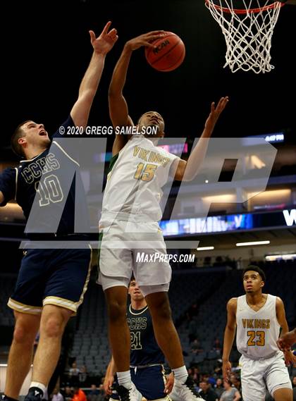 Thumbnail 2 in Vanden vs Central Catholic (CIF SJS D3 Final) photogallery.