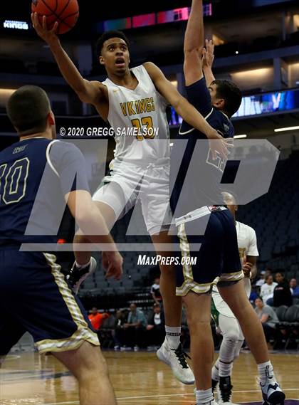 Thumbnail 2 in Vanden vs Central Catholic (CIF SJS D3 Final) photogallery.