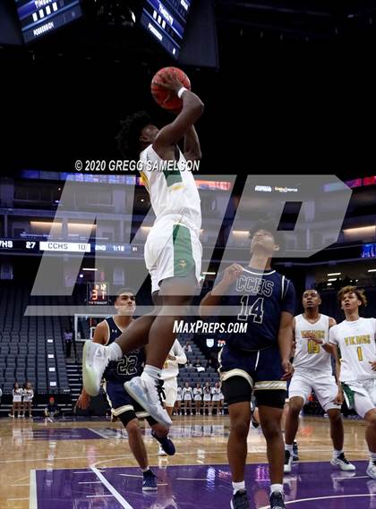 Thumbnail 2 in Vanden vs Central Catholic (CIF SJS D3 Final) photogallery.