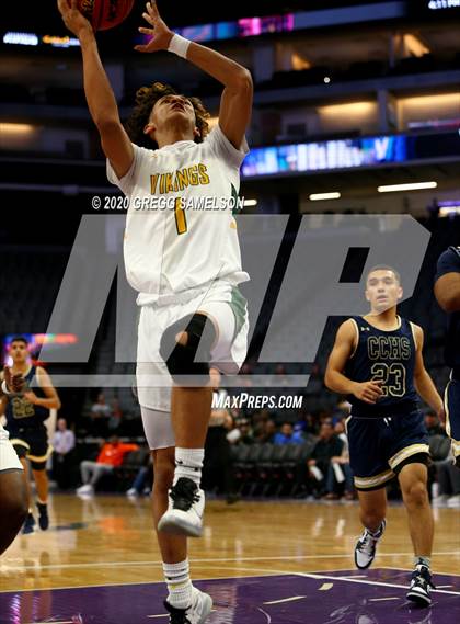 Thumbnail 3 in Vanden vs Central Catholic (CIF SJS D3 Final) photogallery.