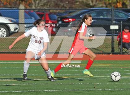 Thumbnail 2 in Norwich Free Academy @ East Lyme (ECC Quarterfinal) photogallery.