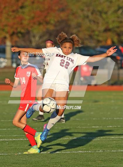 Thumbnail 3 in Norwich Free Academy @ East Lyme (ECC Quarterfinal) photogallery.