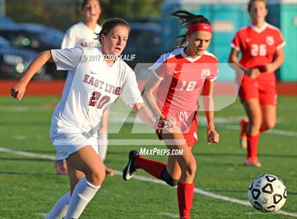 Thumbnail 1 in Norwich Free Academy @ East Lyme (ECC Quarterfinal) photogallery.