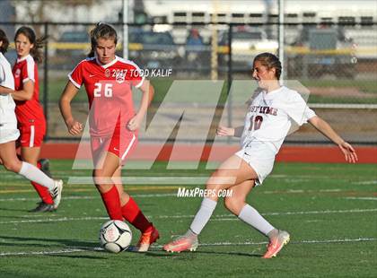 Thumbnail 1 in Norwich Free Academy @ East Lyme (ECC Quarterfinal) photogallery.