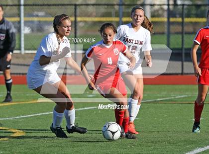 Thumbnail 2 in Norwich Free Academy @ East Lyme (ECC Quarterfinal) photogallery.