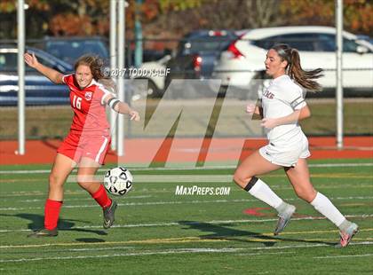 Thumbnail 1 in Norwich Free Academy @ East Lyme (ECC Quarterfinal) photogallery.