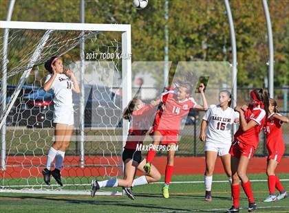 Thumbnail 1 in Norwich Free Academy @ East Lyme (ECC Quarterfinal) photogallery.