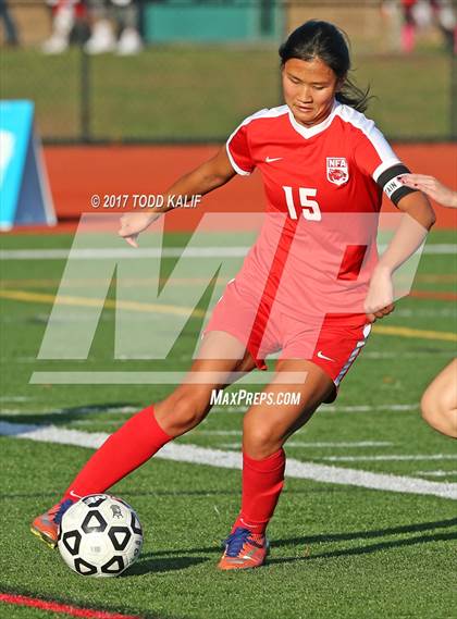 Thumbnail 2 in Norwich Free Academy @ East Lyme (ECC Quarterfinal) photogallery.