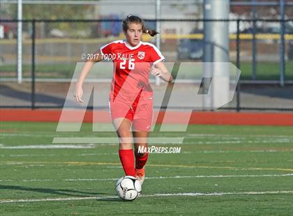 Thumbnail 1 in Norwich Free Academy @ East Lyme (ECC Quarterfinal) photogallery.