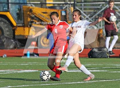 Thumbnail 3 in Norwich Free Academy @ East Lyme (ECC Quarterfinal) photogallery.