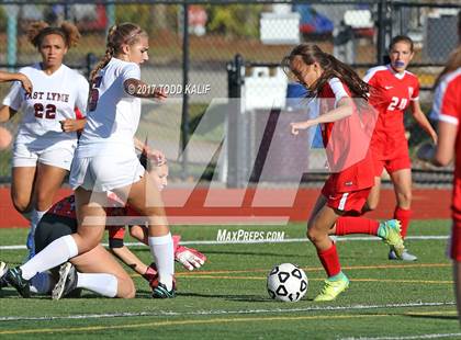 Thumbnail 2 in Norwich Free Academy @ East Lyme (ECC Quarterfinal) photogallery.