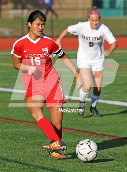 Thumbnail 3 in Norwich Free Academy @ East Lyme (ECC Quarterfinal) photogallery.