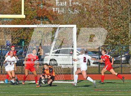 Thumbnail 2 in Norwich Free Academy @ East Lyme (ECC Quarterfinal) photogallery.