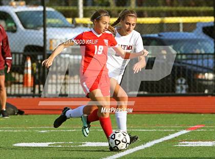 Thumbnail 2 in Norwich Free Academy @ East Lyme (ECC Quarterfinal) photogallery.