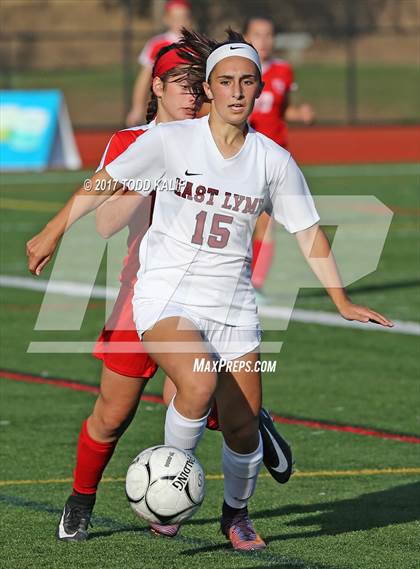 Thumbnail 2 in Norwich Free Academy @ East Lyme (ECC Quarterfinal) photogallery.