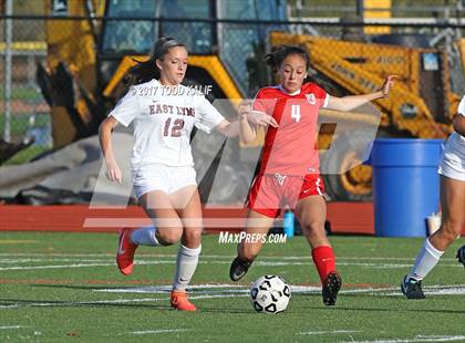 Thumbnail 1 in Norwich Free Academy @ East Lyme (ECC Quarterfinal) photogallery.