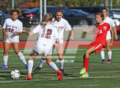 Thumbnail 2 in Norwich Free Academy @ East Lyme (ECC Quarterfinal) photogallery.