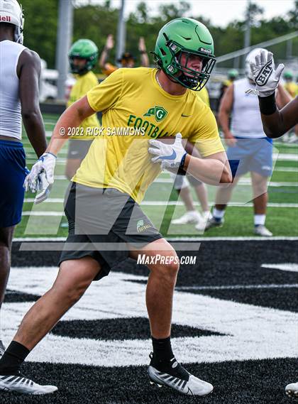 Thumbnail 3 in Cardinal Gibbons vs Asheboro (Montgomery Central 1st Annual 7 on 7 Air Raid Classic) photogallery.