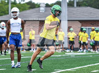 Thumbnail 3 in Cardinal Gibbons vs Asheboro (Montgomery Central 1st Annual 7 on 7 Air Raid Classic) photogallery.