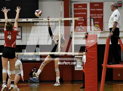 Thumbnail 2 in Sandburg vs. Marist (IHSA 4A Super-Sectional) photogallery.