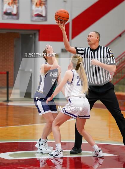 Thumbnail 3 in Tri-West Hendricks vs. Greencastle (IHSAA 3A Sectional Semifinal) photogallery.