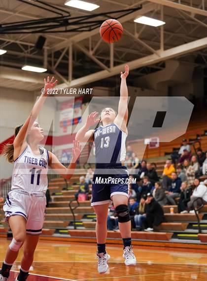 Thumbnail 1 in Tri-West Hendricks vs. Greencastle (IHSAA 3A Sectional Semifinal) photogallery.