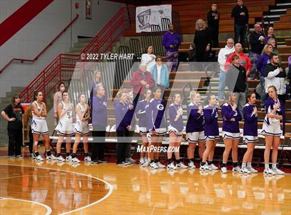 Thumbnail 1 in Tri-West Hendricks vs. Greencastle (IHSAA 3A Sectional Semifinal) photogallery.