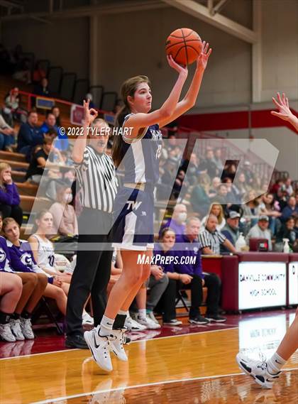 Thumbnail 2 in Tri-West Hendricks vs. Greencastle (IHSAA 3A Sectional Semifinal) photogallery.
