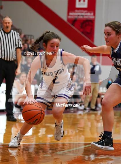 Thumbnail 3 in Tri-West Hendricks vs. Greencastle (IHSAA 3A Sectional Semifinal) photogallery.