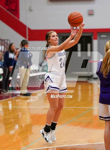 Thumbnail 2 in Tri-West Hendricks vs. Greencastle (IHSAA 3A Sectional Semifinal) photogallery.