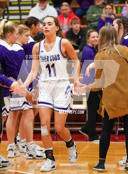 Thumbnail 1 in Tri-West Hendricks vs. Greencastle (IHSAA 3A Sectional Semifinal) photogallery.