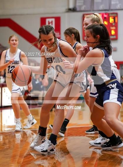 Thumbnail 2 in Tri-West Hendricks vs. Greencastle (IHSAA 3A Sectional Semifinal) photogallery.