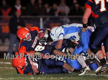Thumbnail 3 in Freeburg @ Rochester (IHSA Class 4A 1st Round) photogallery.