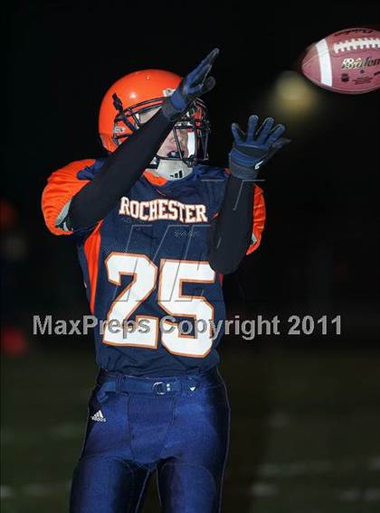 Thumbnail 3 in Freeburg @ Rochester (IHSA Class 4A 1st Round) photogallery.