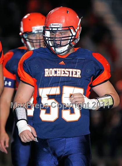Thumbnail 3 in Freeburg @ Rochester (IHSA Class 4A 1st Round) photogallery.