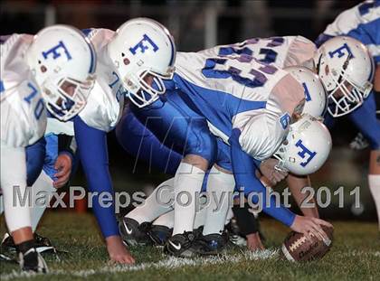 Thumbnail 3 in Freeburg @ Rochester (IHSA Class 4A 1st Round) photogallery.