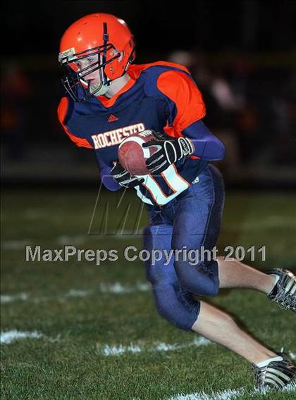 Thumbnail 2 in Freeburg @ Rochester (IHSA Class 4A 1st Round) photogallery.