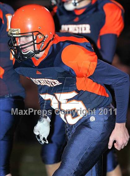 Thumbnail 3 in Freeburg @ Rochester (IHSA Class 4A 1st Round) photogallery.